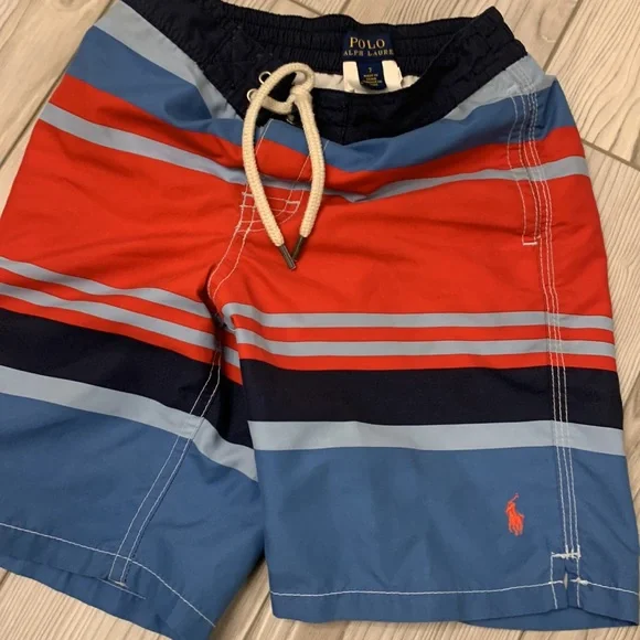 Two boys bathing suits. Size 7. Polo and Hurley - Picture 3 of 5